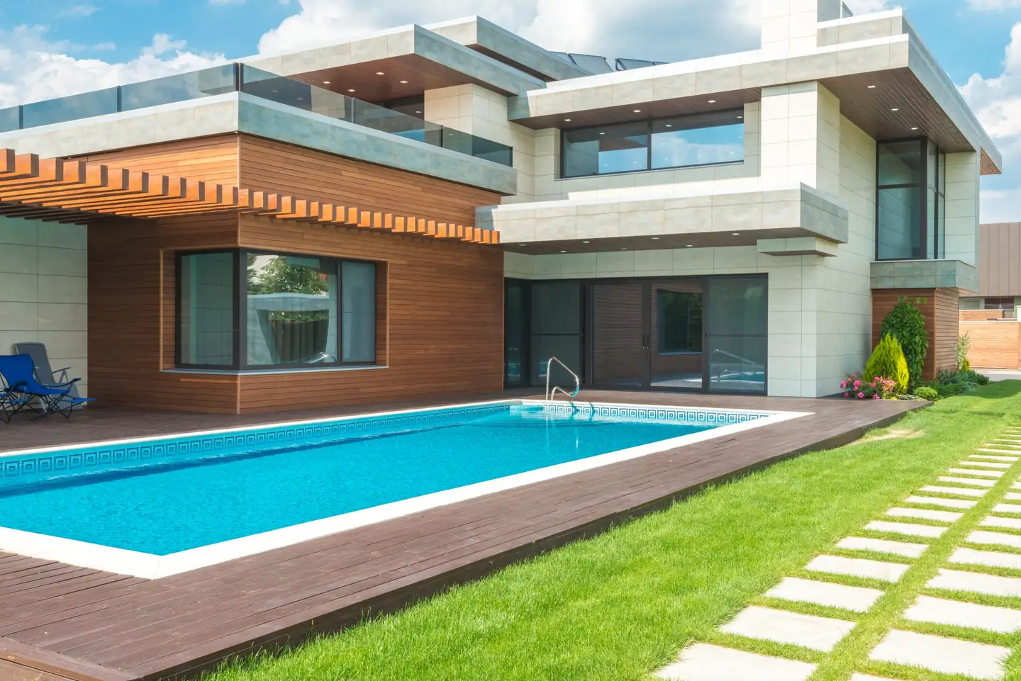 Swimming pool built in Cambewarra Village, NSW